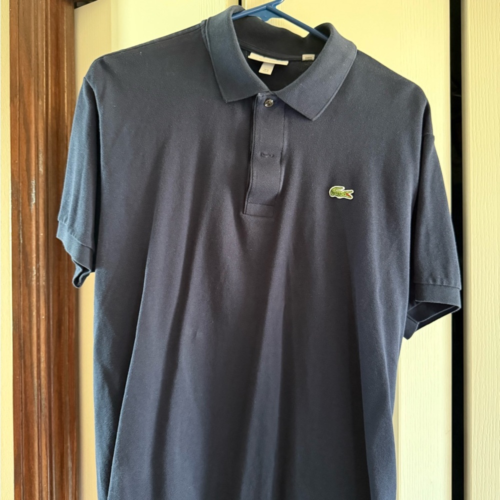 Lacoste Men's Navy Polo Shirt